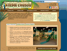 Tablet Screenshot of kiddiecrusoe.com